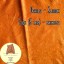047-8833 Вискоза для мишек Тедди с гладким ворсом 6 мм, цвет - апельсиновый