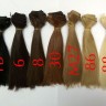 LS022-86 трессы прямые 15 см, светло-русые, 100 см