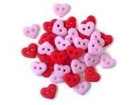 BG1827 декоративные пуговицы Valentine Hearts