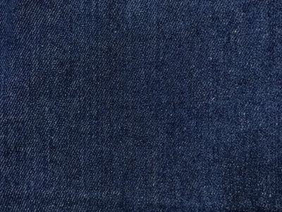 25921 Ткань джинсовая плотная однотон, 50x50 см, темно-синяя