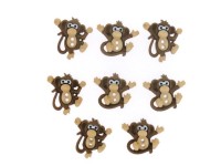 7678 Декоративные пуговицы Sew Cute Monkeys