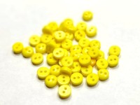 B18988 Декоративные пуговицы 6 мм, Light Yellow, 50 шт