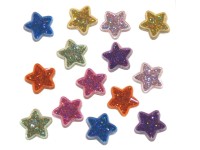 2243 Декоративные пуговицы Glitter Stars