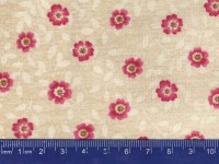 4067-72 ткань для пэчворка с принтом Цветочки