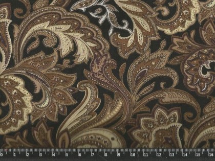 AL-C1502 ткань для пэчворка с принтом Турецкие огурцы