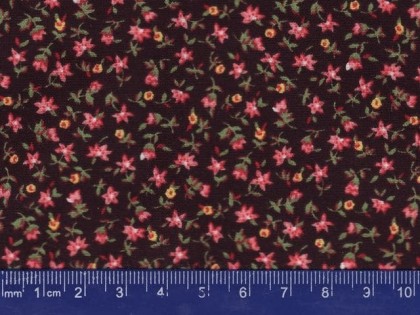 MQ1002 Ткань для пэчворка с принтом Цветочки
