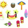 0368 пуговицы декоративные Tropicana