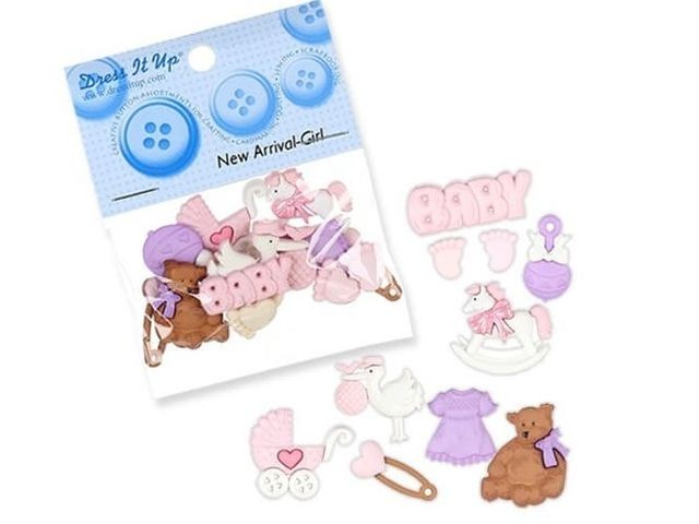 4750 пуговицы декоративные New Arrival Girl