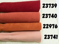 23740 Замша искуственная двухсторонняя, 20x30 см, коралл