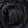 0140 Шерсть для валяния вискоза, 50 г, черная