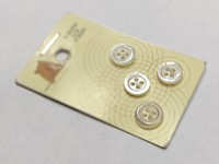 KLN109 Перламутровые пуговицы, 11 мм, 4 шт