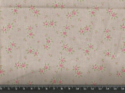 PB12669-A Ткань для пэчворка с принтом Цветочки