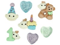 5799 пуговицы декоративные Baby`s First Birthday
