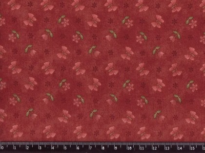 ALZ-449 Ткань для пэчворка с принтом Цветочки