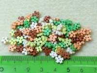 KM5001 Декоративные пуговицы Sew Thru Shapes Spring Flowers