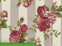 4507-926  ткань для пэчворка с принтом Цветочки