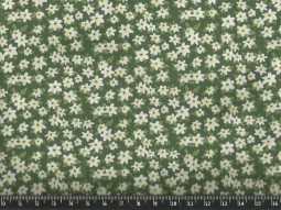 ALZ-675 Ткань для пэчворка с принтом Цветочки