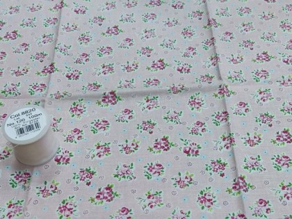 MQ3013 Ткань для пэчворка с принтом Цветочки