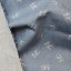 11005-705 ткань джинсовая с принтом Ласточки 25х35 см
