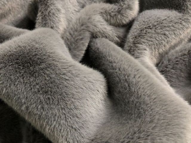 CANADA Экомех Канадская норка, ворс 18 мм, антрацитовый серый