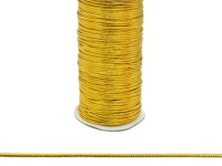442701 Шнур металлизированный-люрекс 2 мм, цвет - золотой