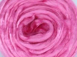 0221 Шерсть для валяния вискоза, 50 г, светло-розовая