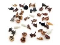1775 Декоративные пуговицы Tiny Cats