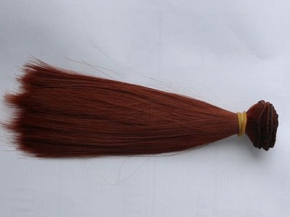 LS022-350 трессы прямые 15 см, медные, 100 см