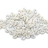 1556 Декоративные пуговицы Tiny Buttons White