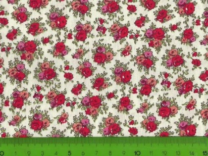 HY106001 Ткань для пэчворка с принтом Цветочки