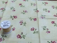 7881-S ткань для пэчворка с принтом Цветочки