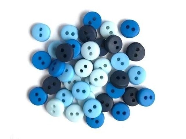 BG1354 Декоративные пуговицы Tiny Buttons Blues