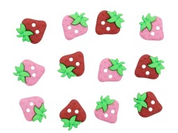 6929 Декоративные пуговицы Sew Cute Strawberries