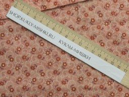 ALZ-189 Ткань для пэчворка с принтом Цветочки