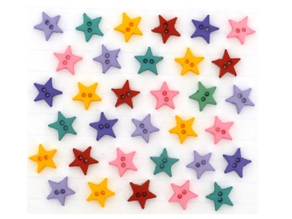 2921 декоративные пуговицы Micro Mini Stars Flirt