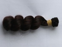 LSP600-4/33 трессы завитые 25 см, темно-каштановые, 100 см